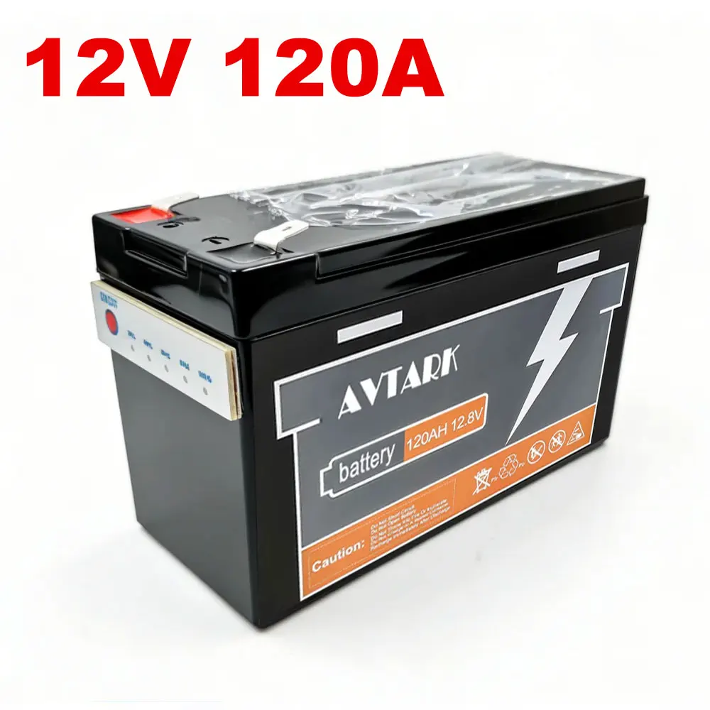 Fish Finder Charger - Batteria LiFePO4 12V 120Ah, con BMS