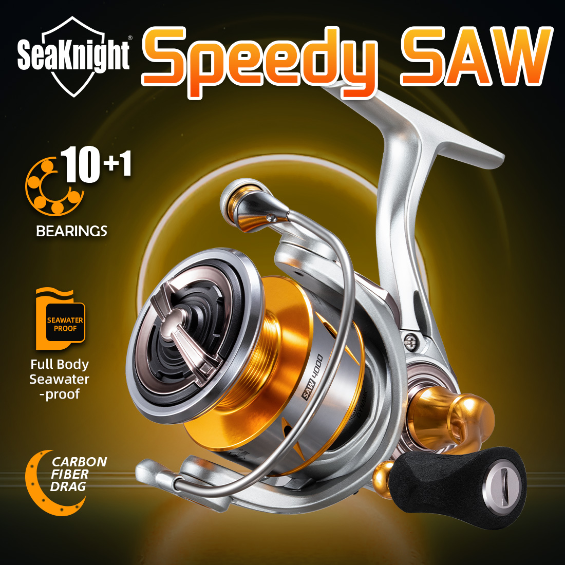 Kastking Reel Zephyr - Mulinello da Pesca in Mare SeaKnight
