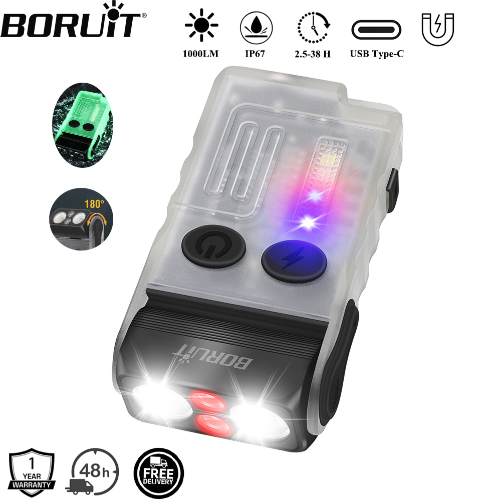 Fishing Light - BORUiT V20 Cicalino EDC Portachiavi LED