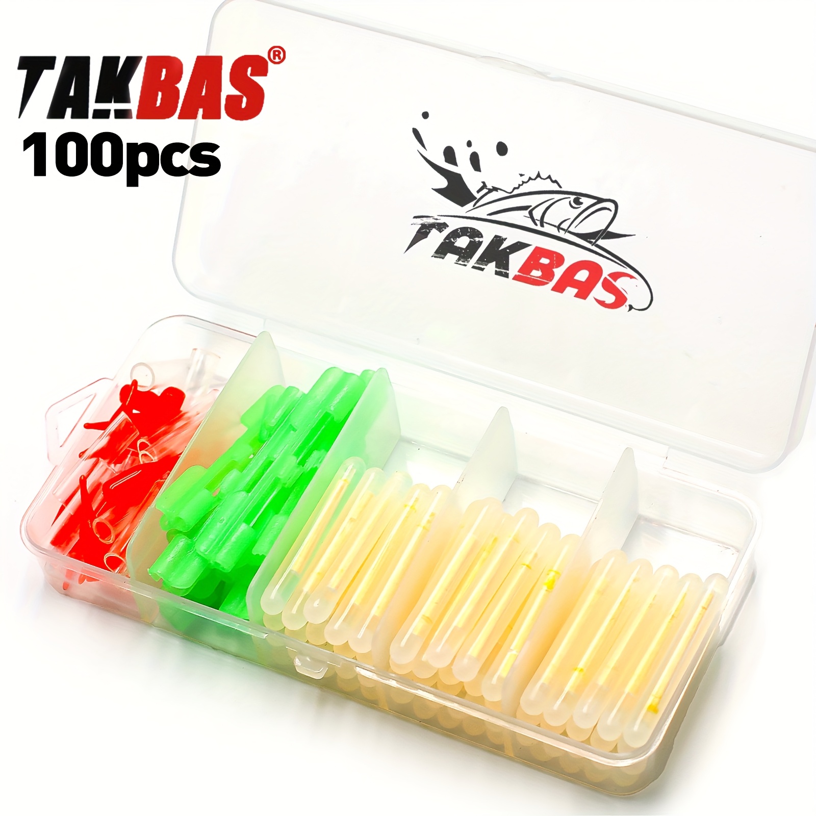 Fish Alarm - Set di bastoncini luminosi da pesca