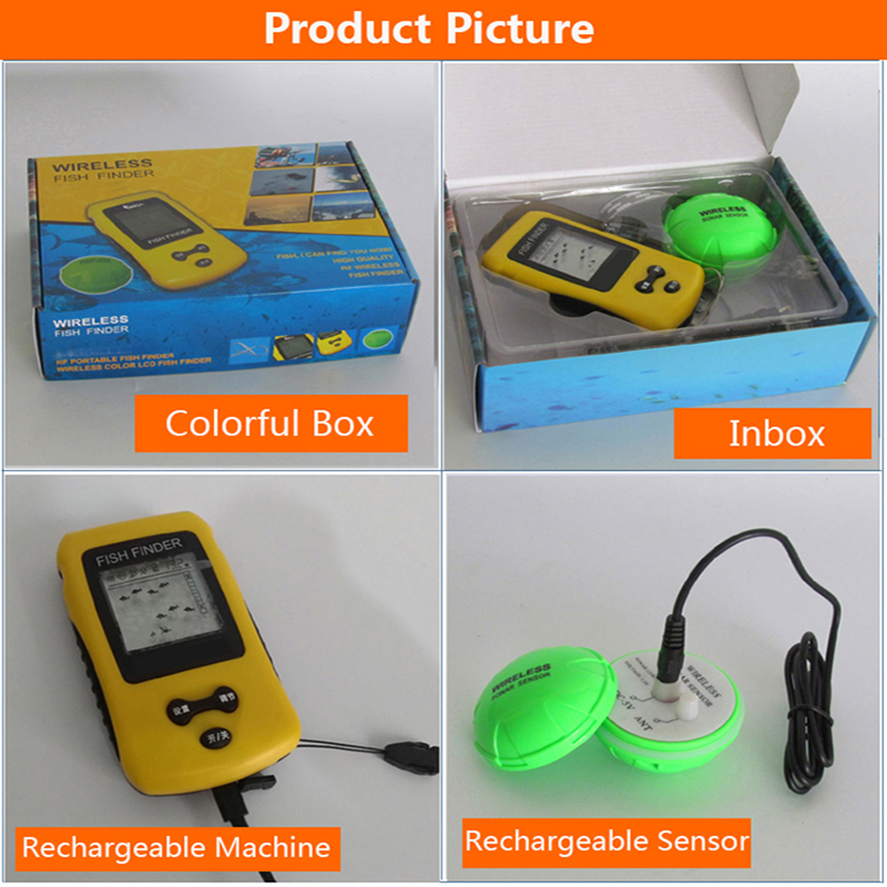 Nuovo Ecoscandaglio Wireless C - Fish Finder Transducer recensione e prezzo
